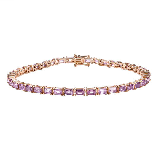 PINK SAPPHIRE BRACELET