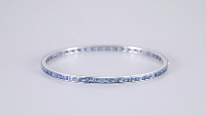 BLUE SAPPHIRE BANGLE