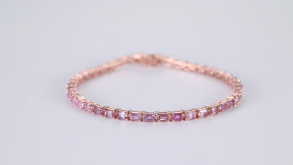 PINK SAPPHIRE BRACELET